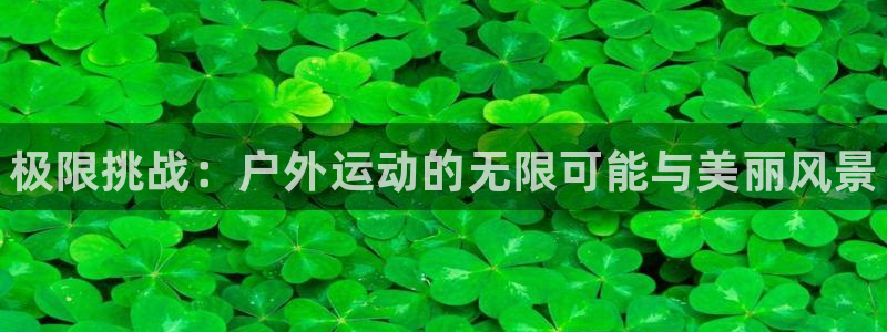 3377体育官方正版app科技：极限挑战：户外运动的无限可能